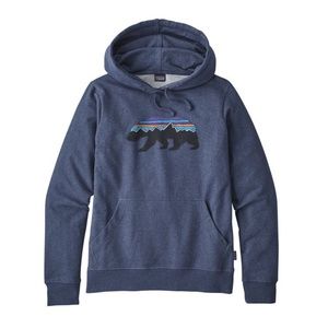 Grey Patagonia Bear Sweatshirt